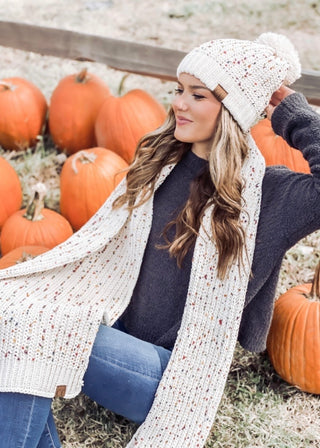 Chenille Confetti Scarf C.C