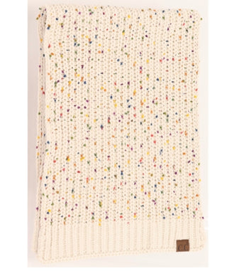 Chenille Confetti Scarf C.C