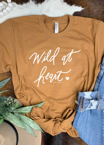 Wild At Heart Graphic Tee (SMALL ONLY)