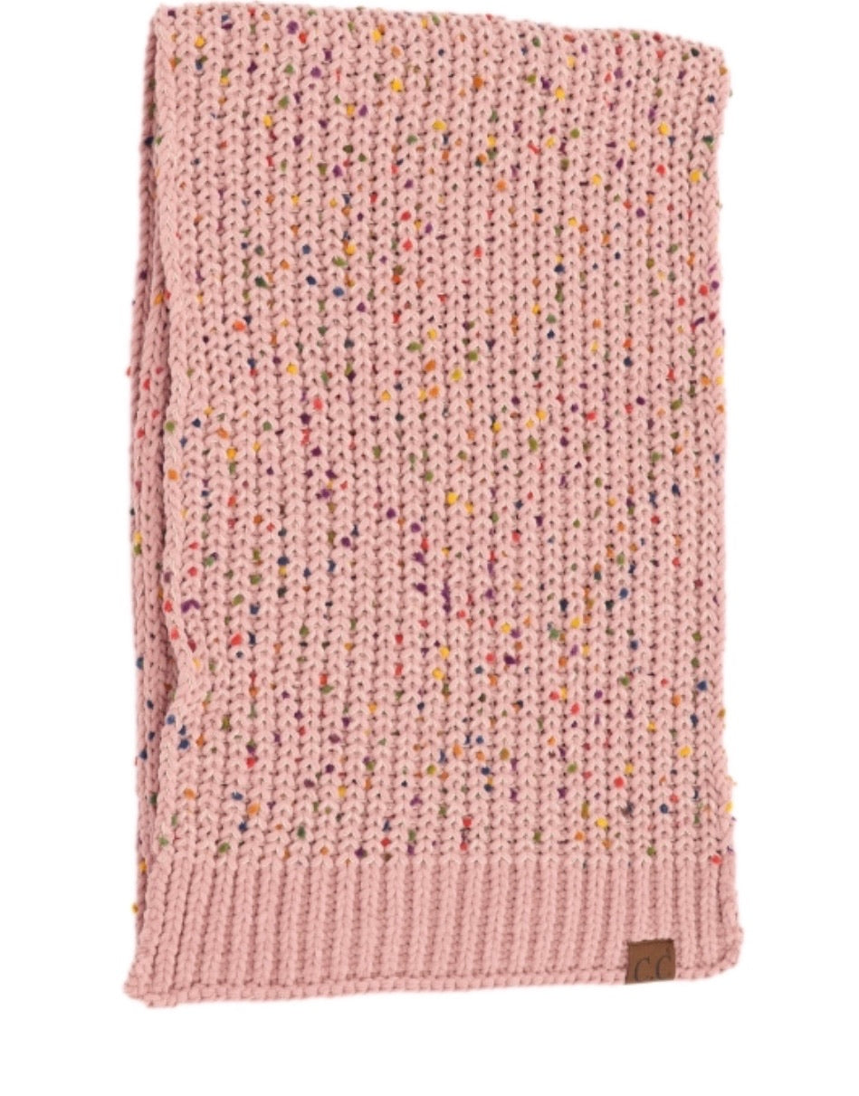 Chenille Confetti Scarf C.C