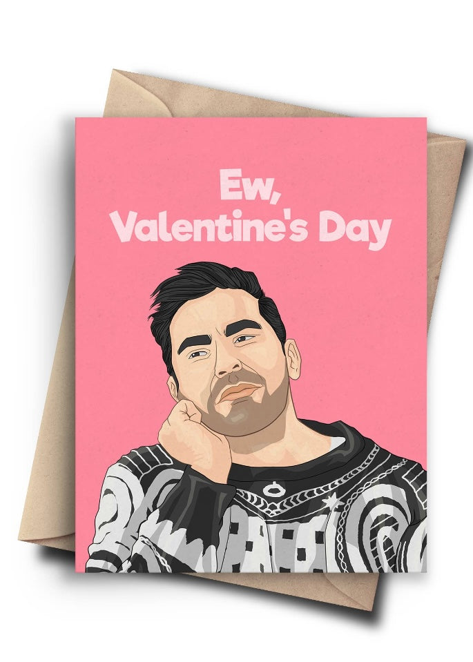 "Ew, Valentine's Day" Card