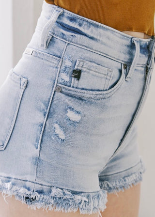 Julisa KanCan Jean Shorts (LARGE ONLY)