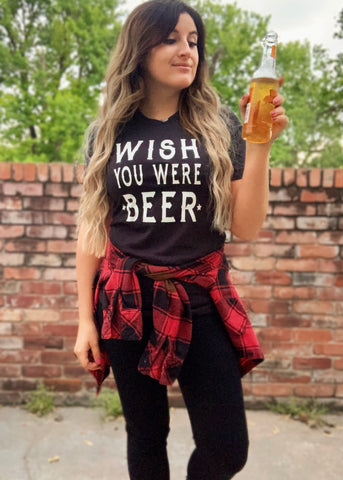 Wish You Were Beer Tee (XL ONLY)